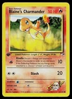 Pokemon Card - Blaine's Charmander Gym Heroes 61/132 Common 1st Edition