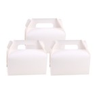 24pcs Nougat Packaging Bag Paper Candy Boxes with Clear Window DIY Gift Box