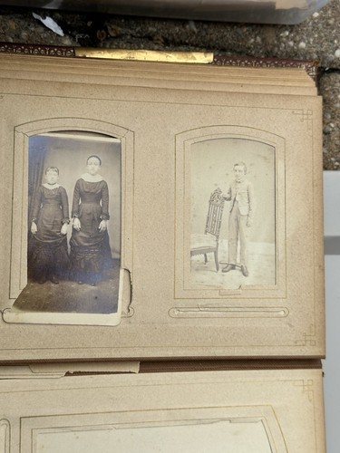 Antique Victorian Photo Album - Picture 13 of 21
