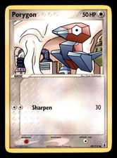 Porygon 80/113 Common Delta Species Pokemon Lightly Played