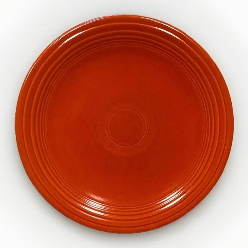 VTG Original Fiesta "Radioactive" RED 1936-1943 Salad Plate 6 3/8" Fiestaware