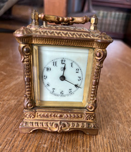 快】WATERBURY CLOCK社1877年製のヴィンテージ置き時計（ジャンク品）