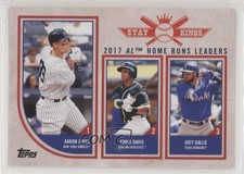 2018 Topps Big League Stat Kings Trio Joey Gallo Khris Davis Aaron Judge 1c7