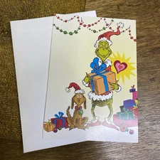 The Grinch Christmas Greeting Card New 2009 Image Arts Dr Seuss Holiday