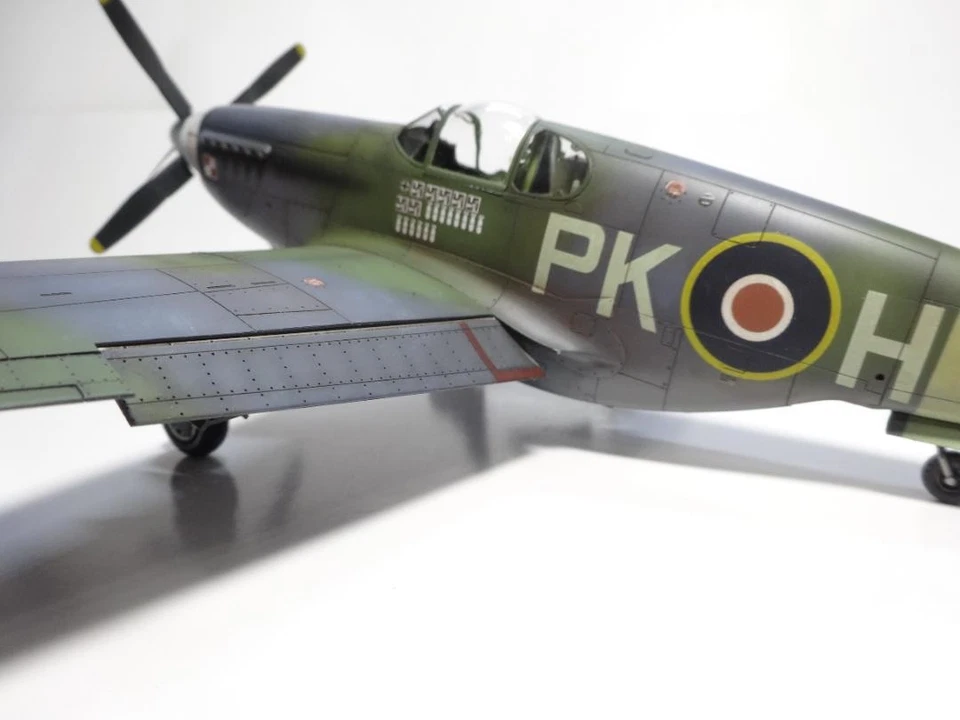 Tamiya 1/48 Raf Mustang Iii Finished Model Diecast Airplane Assembled Display - Image 4 of 4