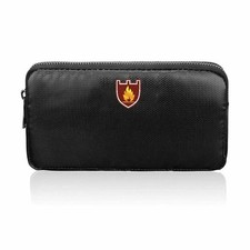 Fireproof Waterproof Money Safe Cash Box Secret Document Bag Briefcase E
