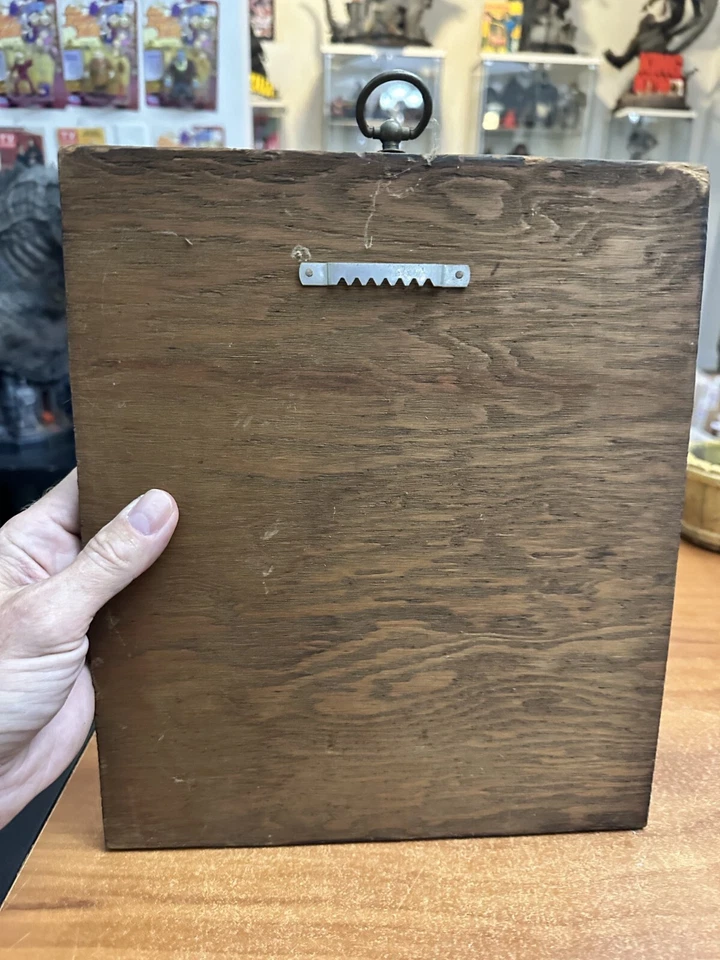 Publicidad impresa Dodge Brothers Chrysler Motors producto invierno coche placa madera Foto 2 de 2