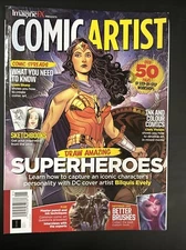 Comic Artist Imagine Fx Magazine Draw Amazing Superheros Issue 11