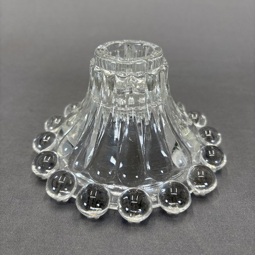 Anchor Hocking Berwick Boopie Candelabri Trasparenti a Luce Singola 2 7/8" Set di 2 - Foto 4 di 11