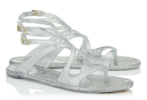 jimmy choo jelly sandals