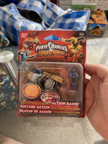 Power Rangers Ninja Steel Megazord Ninninger DX Gekiatsu Daioh Blaze Bandai - Occasion