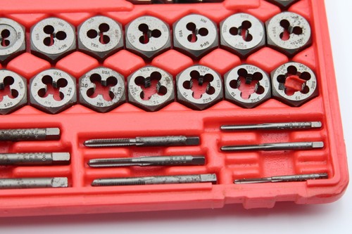Dayton Tap & Die Set MODEL 3A141 Metric 40-PIECE MADE IN THE USA - Picture 9 of 10