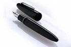 Sailor KOP King Profit Ebonite Silver Fountain Pen Broad Nib 11-9704-620