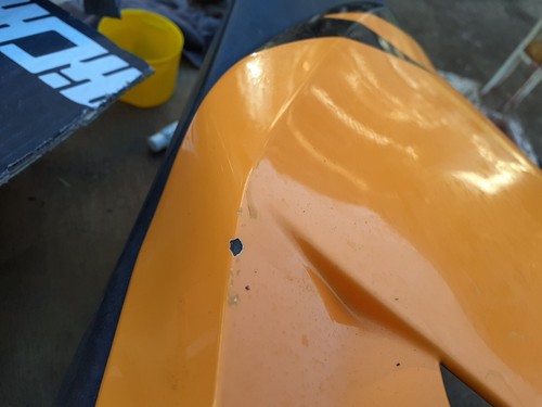 ecope droite carenage sc57 cbr 1000 rr repsol fireblade 2008 - Imagen 3 de 6
