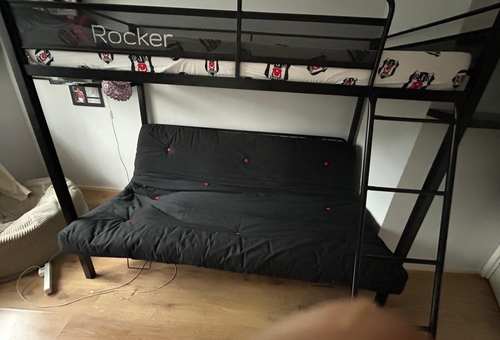 X Rocker - Triple Sleeper - Gamer - Bunk Bed - Used - Picture 2 of 6