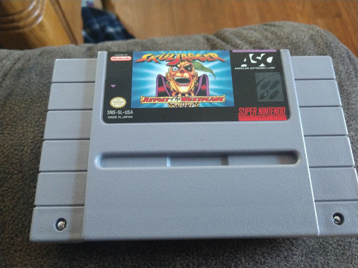 Skuljagger (SNES) Super Nintendo CIB Complete Tested - Rare