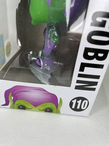 Funko Pop Green Goblin Glow in the Dark Summer Convention Exclusive - Picture 10 of 12