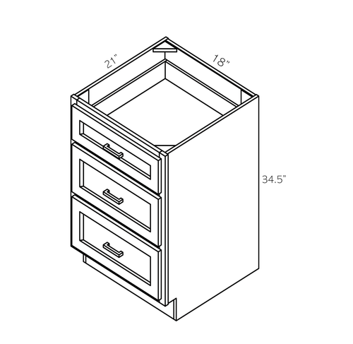 RTA Bathroom Vanity Sink Base, Shaker Bathroom Cabinet Base - Picture 103 of 106