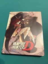 Vampire Hunter D Blu-ray 1985 Anime OVA DAMAGED Steelbook USA English SEALED