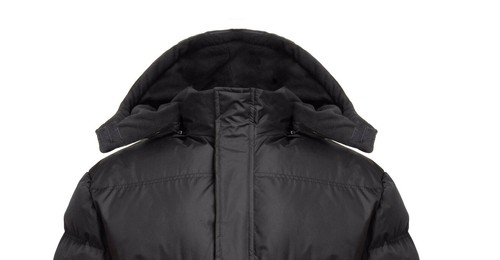 Men’s WARM Puffer Jacket Bubble Coat Fleece lined Zip-off hood Lion Force Size X - Picture 3 of 10
