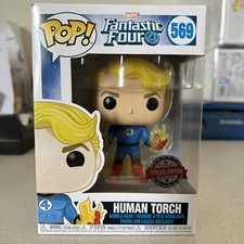 Funko Pop! #569 "HUMAN TORCH" Special Edition Marvel Fantastic Four