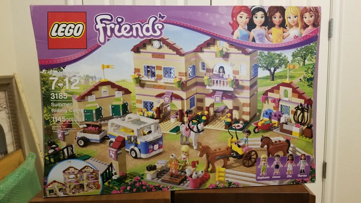 scrapbog fly Bror Lego Friends Summer Riding Camp(3185) NEW! SEALED! Free Shipping!  673419165853 | eBay