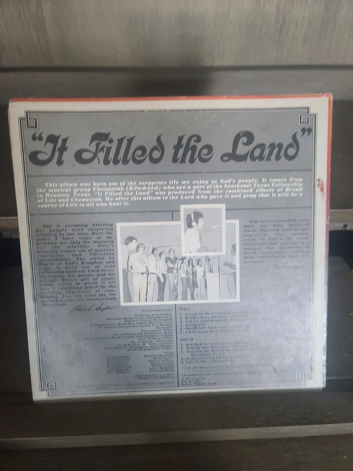 Chenaniah It Filled The Land Mobile Alabama Bread Of Life BL-102 Gospel 1977 VGP Foto 3 de 4