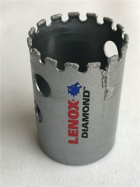 1-3//8-Inch or 34.5mm Lenox Tools 1211722DGHS 22 Diamond Grit Hole Saw