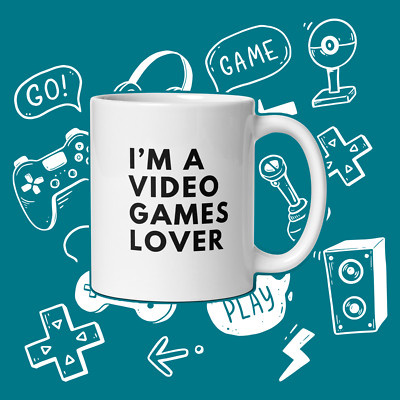 I'm A Video Games Lover Mug For Video Game Fan, Gaming Mug, Gamer Gift