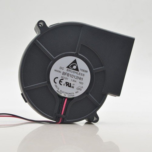 1pc Blower Fan 12v 1.5A BFB1012HH 9733 9.7cm - Afbeelding 2 van 6