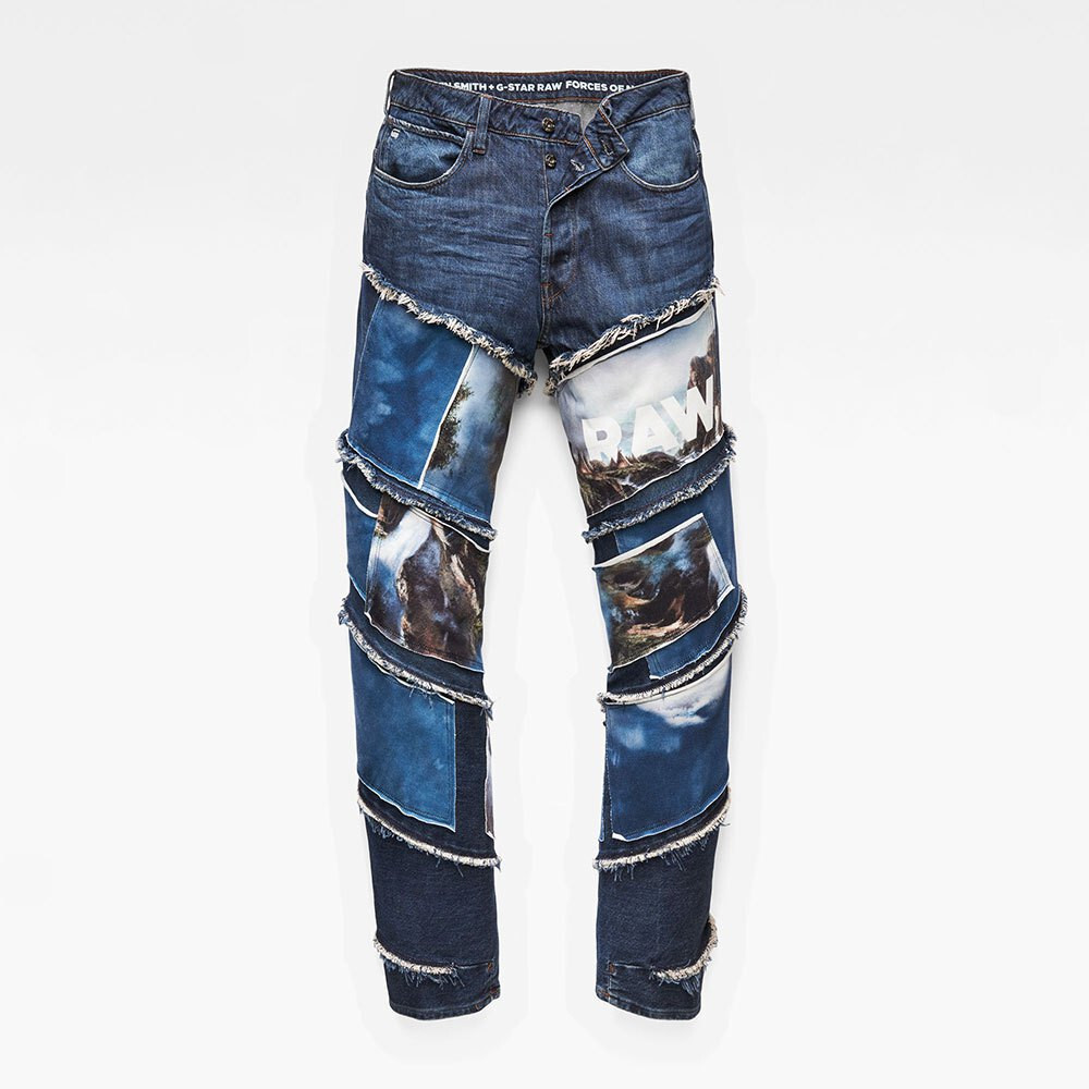 パンツ G-STAR RAW SPIRAQ RFTP PATCHES WATER 3D $450 Designer G-STAR RAW Men Spiraq Rftp Logo Patches Water