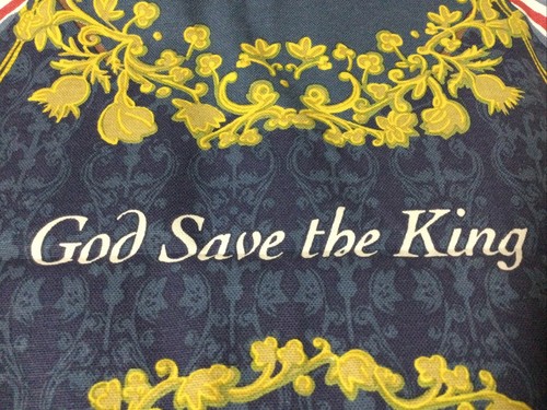 Toalla de té de plato King Charles III Coronation Regal ULSTER WEAVERS Reino Unido nueva con etiquetas - Imagen 10 de 16