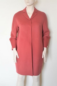 max mara pink wool coat