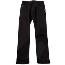 Image of G-STAR Men's RAW Black Defend Super Slim Jeans RRP £80