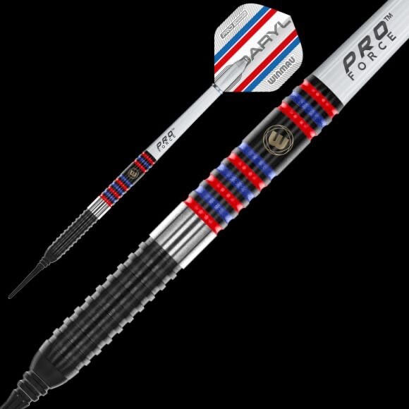 WINMAU DARYL GURNEY PRO SERIES 85% TUNGSTEN SOFT TIP DRT 20 GR
