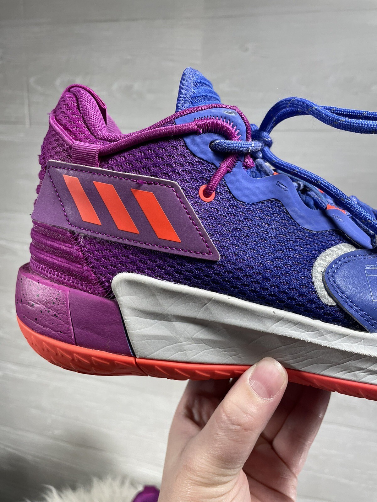 adidas Men's Dame 7 Extply Sneakers main image 1