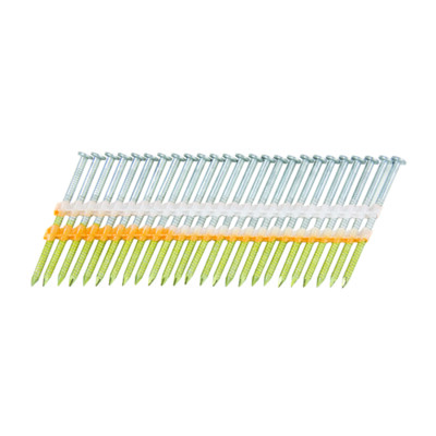 Metabo HPT 20161SHPT Bright Steel 21 Degree Ring Shank Framing Nails 2-3/8 L in.