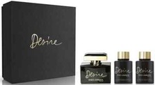 Desire by Dolce & Gabbana 3 Pc Set 2.5 oz EDP Spray, 3.3 oz Lotion & Gel RARE