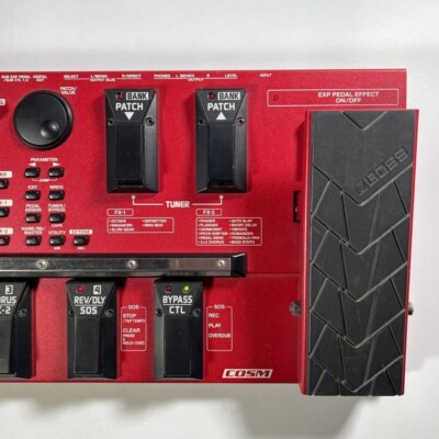 BOSS GT-6B Multi Bass Guitar Effects Processor Pedal Working | eBay