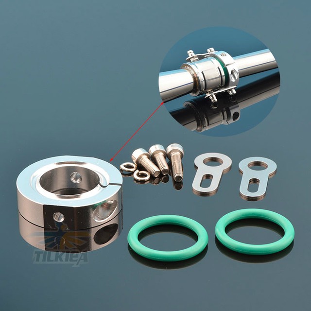 Rc Boat Alloy Exhaust Pipe Saver Fastening Mount for 7/8" Header Marine