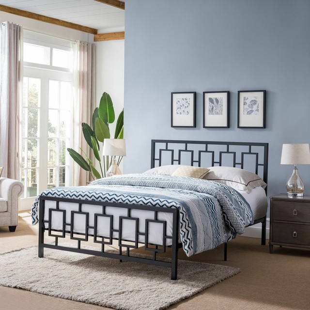 Dawn Queen Size Geometric Platform Bed Frame Iron Modern Low Profile For - Modern Queen Platform Bed Frame Dawn Queen Size Geometric Platform Bed Frame Iron Modern Low Profile For - Modern Queen Platform Bed Frame