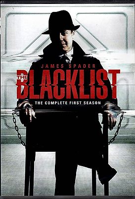 The BlackList Season 1 - James Spader, Ryan Eggold, Megan Boone, New 5 DVD set