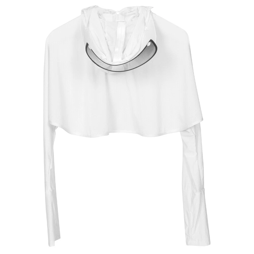 VETEMENTS Abbigliamento Protezione Solare Donna Felpa con Cappuccio Maniche Lunghe Resistente al Sole Miss