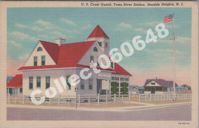 Seaside Heights NJ-US Coast Guard-Toms River Station-Shore-Ocean Co-New Jersey