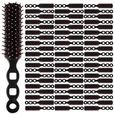 60 Packs Hair Brushes for Homeless Individually Wrapped Hair Brush for Curly 