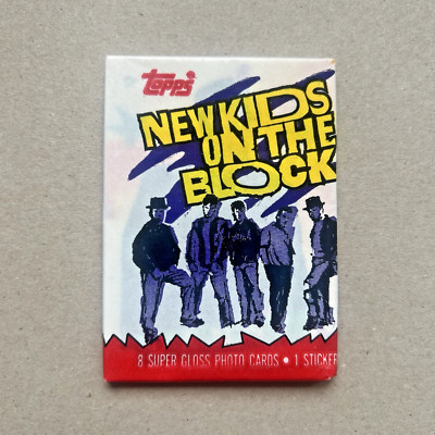 New Kids on the Block (1989) Trading Cards Booster Topps NKOTB Hangin  Tough