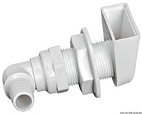 "Osculati Borddurchlass Kunststoff Weiß 90 (Degrees) 1\" X 19 Mm"