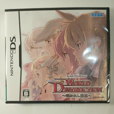 World Destruction Michibikareshi Ishi NEW (Nintendo DS, 2008) Japan Import