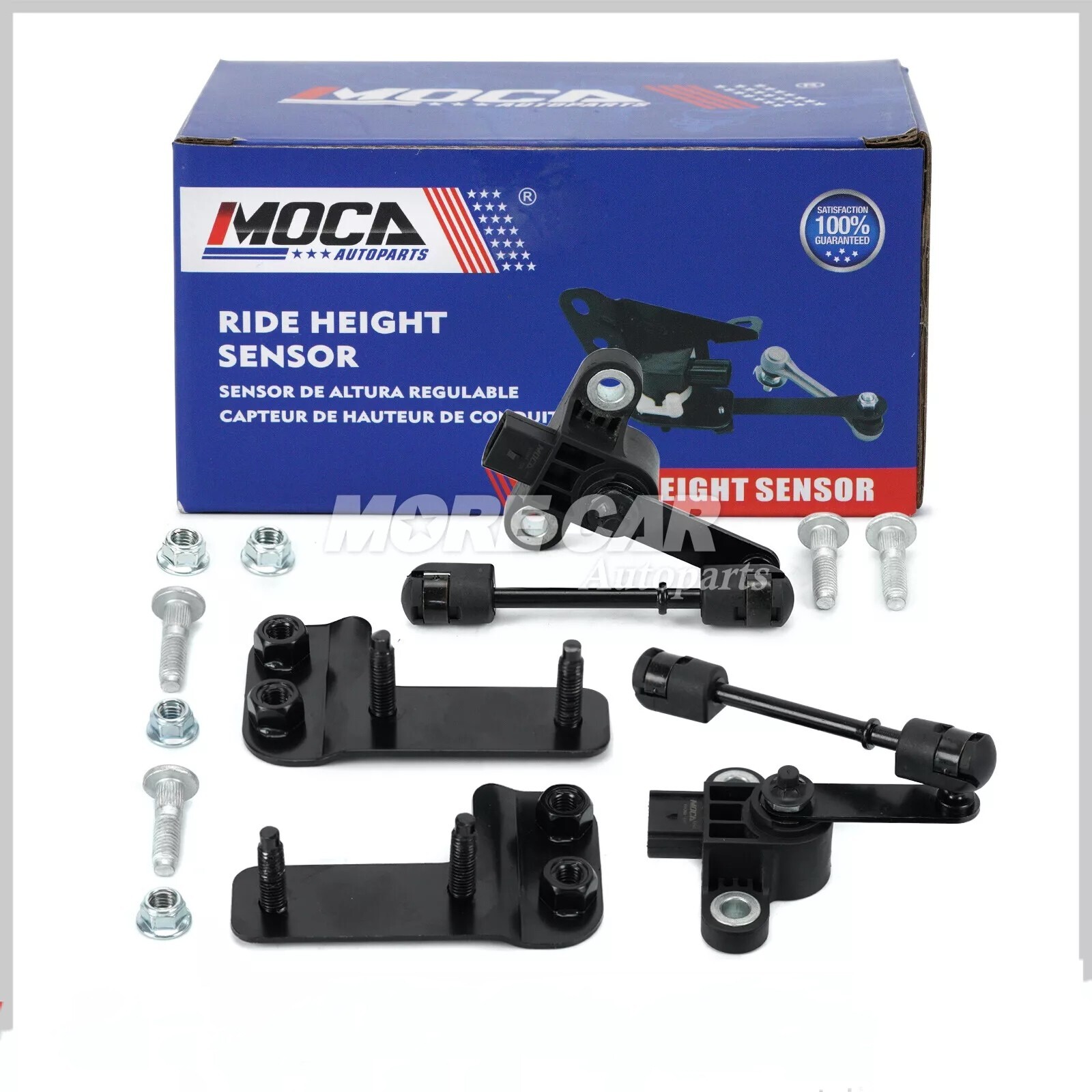 Pair Leveling Height Sensor for 03-06 Ford Expedition Navigator 924-260 924-261