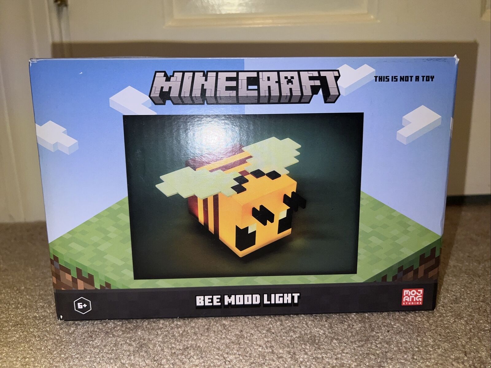 Minecraft Yellow Bee Figural Mood Light